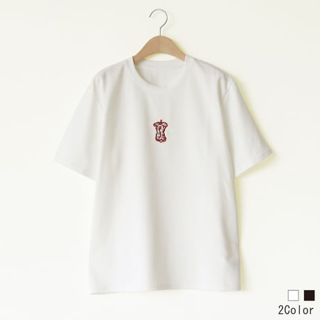 りんごビジューTシャツ[22031256]vivid
