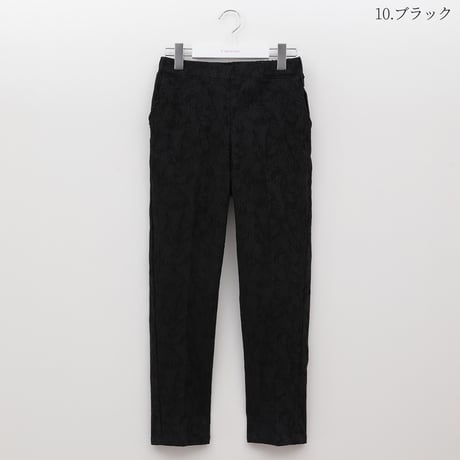 ストレッチジャカードスリムパンツ[15727104]capricious