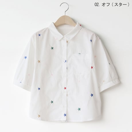 刺繍デザインコットンブラウス

[30113699]natural mist