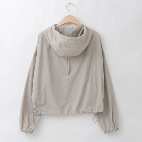 【洗える】ナイロンジップアップブルゾン  [41714446]natural mist