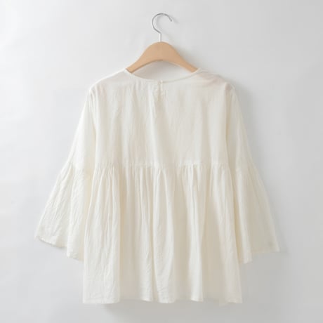 ステッチ刺繍コットンブラウス

[41713468]natural mist