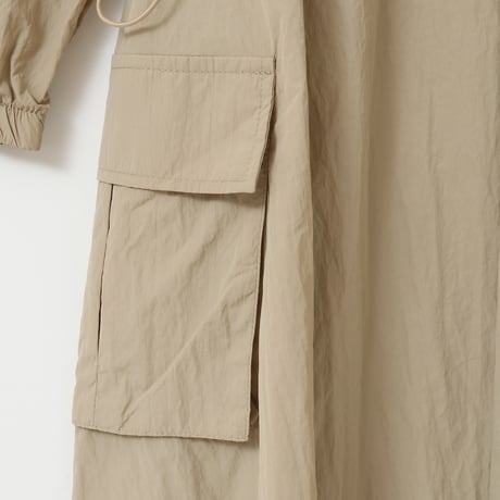 【洗える/セットアイテム】ショート丈ブラウス×ボーダー切り替えワンピース[61216190]natural mist