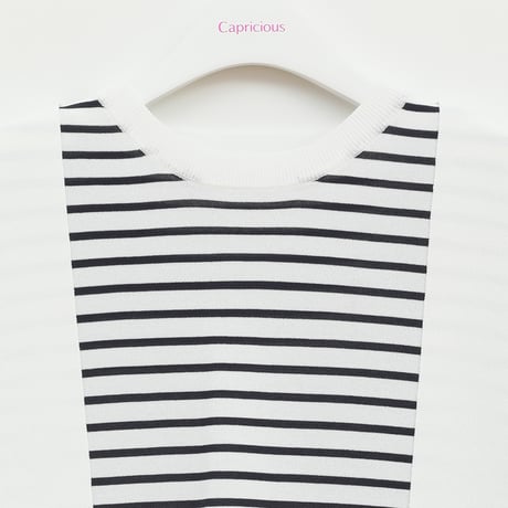 肩掛けニットデザインプルオーバー[32622134]capricious