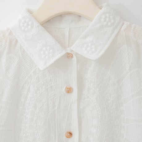 コットンレースデザインブラウス

[41413771]natural mist