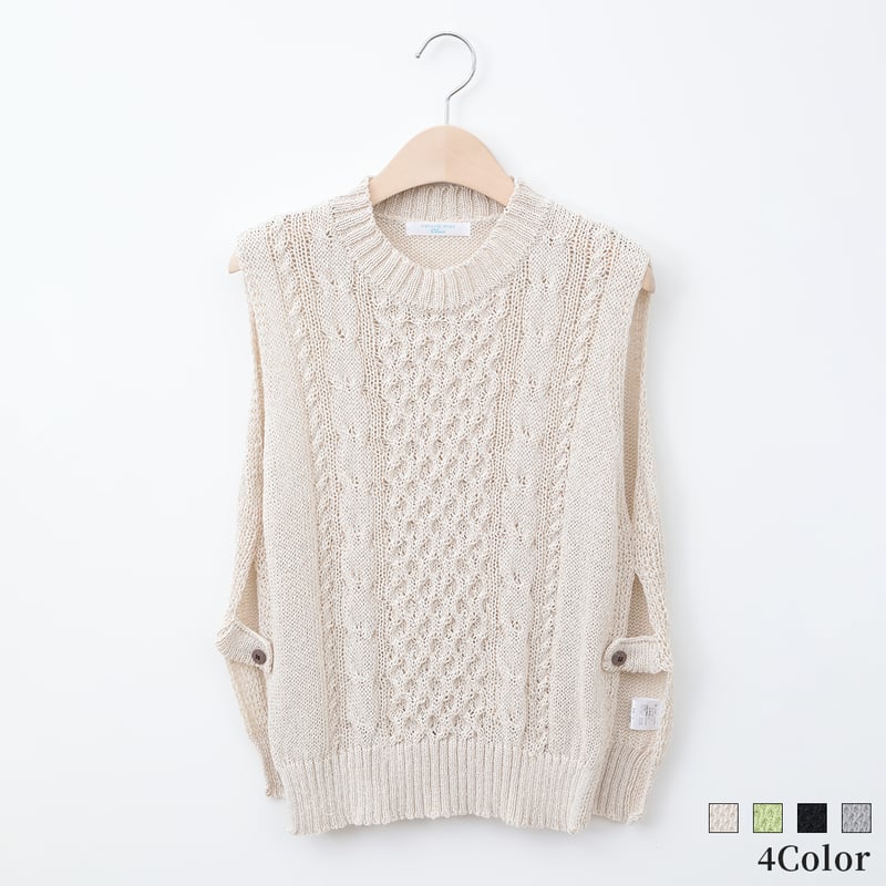 ノーバイト　ウッドトーピードナチュラルプリント新品未使用その3 強撚スムース スノードットプリント 7分袖シャーリングプル