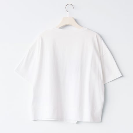 ミシンステッチフラワーデザインカットソー[41411587]naturalmist