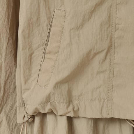 【洗える/セットアイテム】ショート丈ブラウス×ボーダー切り替えワンピース[61216190]natural mist