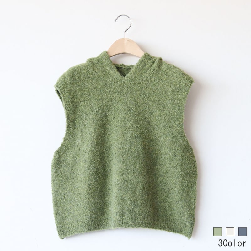 プードルニットベスト[41412312]natural mist | natural mist