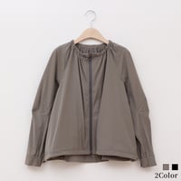 ドロストデザインジップブルゾン[71214151]natural mist