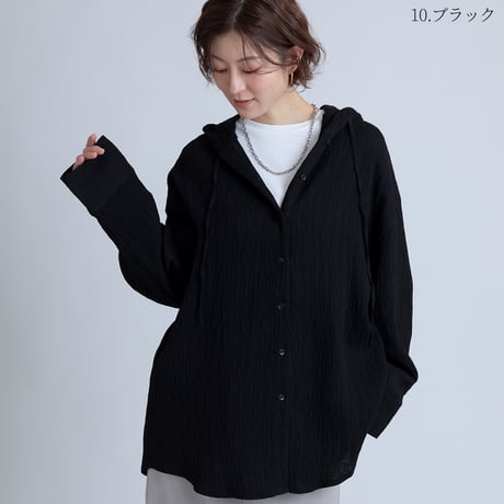 楊柳フードシャツ[15843022]オンライン限定