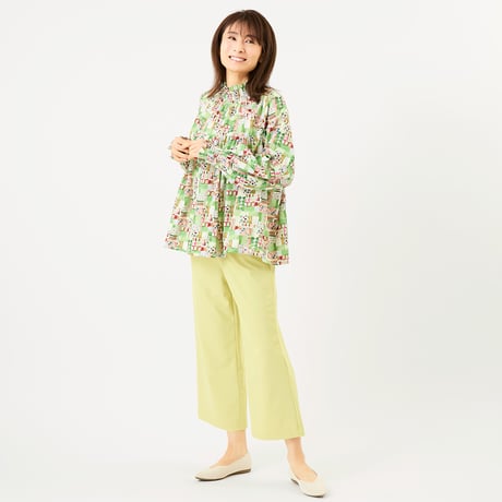【日本製/透け防止】ベーシックイージーパンツ

[80317298]natural mist