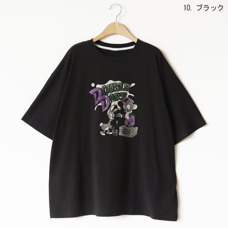 アニマルキャラクターTシャツ[22031266]vivid