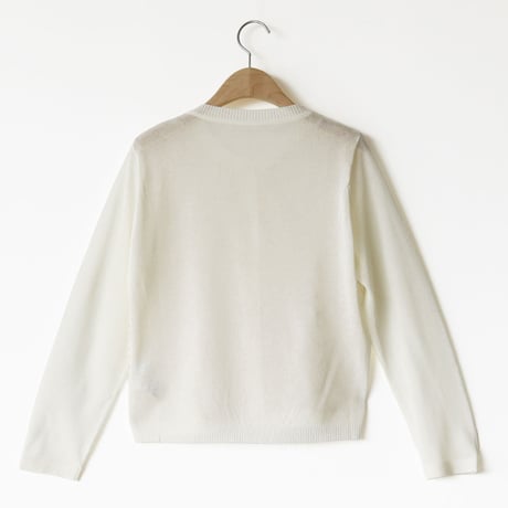 レース刺繍シアーカーディガン[41412386]natural mist