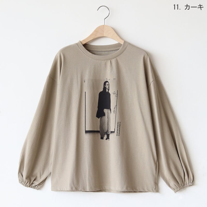 CH グラフィックプリント 七分袖カットソー 楽天市場】シニア 婦人服 レディース 七分袖 カットソー