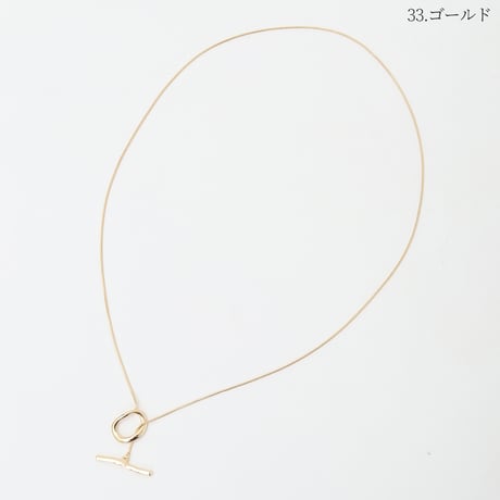 マンテルチェーンネックレス[91918142]natural mist