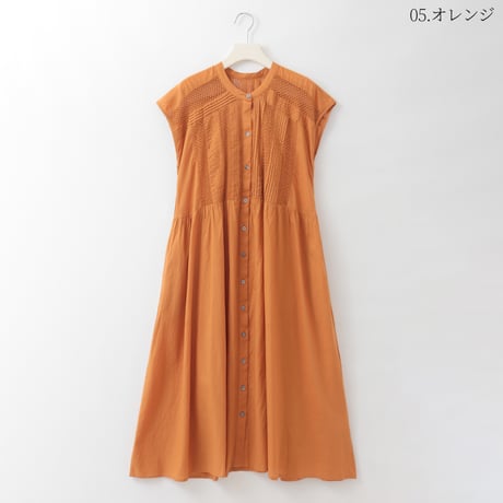 コットンレースピンタックデザインワンピース

[61716378]natural mist