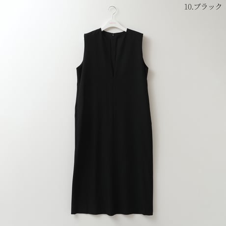 スリットネックスリーブレスワンピース[62726126]capricious