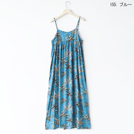 【特価品】パームツリーキャミソールワンピース[6620474]naturalmist