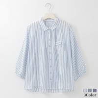 シアーストライプポケットシャツ

[61713852]natural mist