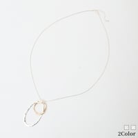 サークルモチーフチェーンネックレス[91918149]natural mist