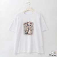 イラストデザインコットンTシャツ

[22011533]natural mist