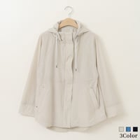ナイロンストレッチライトブルゾン[61714282]natural mist