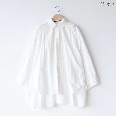 BIGサイズバックギャザシャツ[31833154]vivid