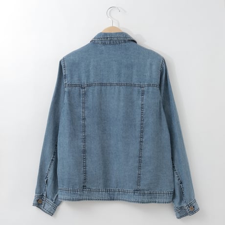 【洗える】シルキーリヨセルデニムシャツ

[61214401]natural mist