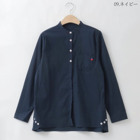 ダブルポケットバンドカラーデザインシャツ

[30113648]natural mist