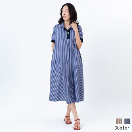 リブジョイントストライプワンピース

[61716371]natural mist