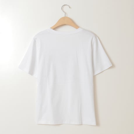 イラスト刺繍デザインTシャツ[30111312]natural mist