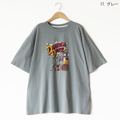 アニマルキャラクターTシャツ[22031266]vivid