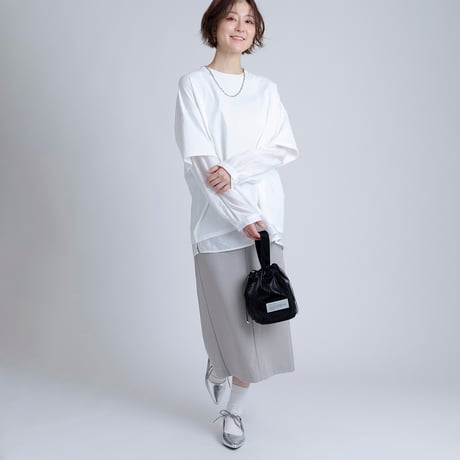 レイヤード風オーバーサイズT[15841024]オンライン限定