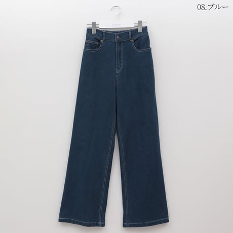 配色ステッチストレートパンツ[15727105]capricious