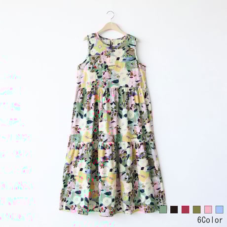 新品　ナチュラルミストクラス　ワンピース　リバティプリント CATEGORY OUTLET | natural mist Class