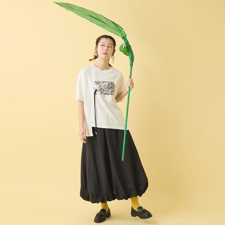 イレギュラーヘムコラージュTシャツ[22031143]vivid