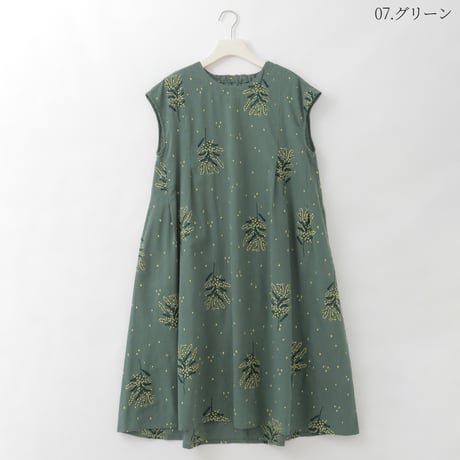 フラワー刺繍コットンリネンワンピース

[61716365]natural mist