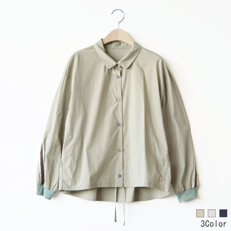 バックラインアクセントシャツ[61713707]naturalmist