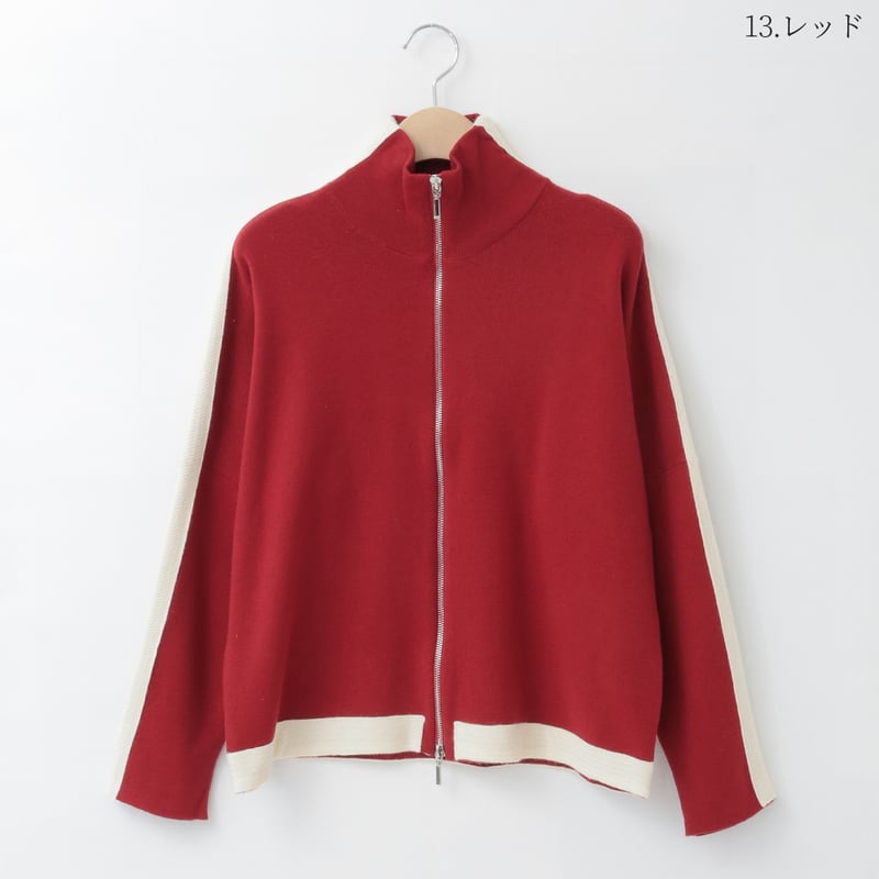 新品未使用タグ付きarchivio フルジップ ブルゾン 36レッド 新品未使用タグ付きarchivio フルジップ ブルゾン 36レッド 刺繍