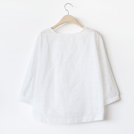小花刺繍コットンブラウス[41413665_02]natural mist
