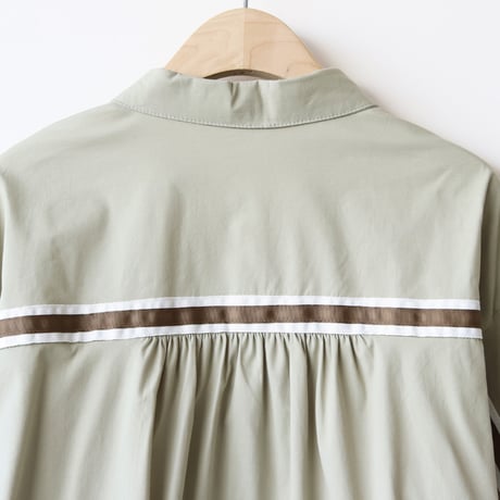 バックラインアクセントシャツ[61713707]naturalmist