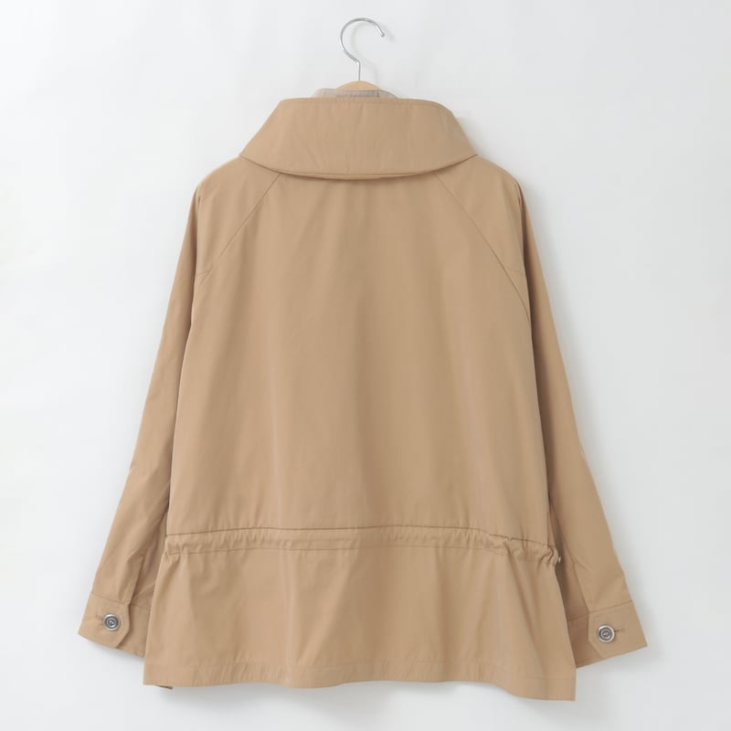 洗える】配色ポイントスクエアヘムデザインブルゾン [41714310