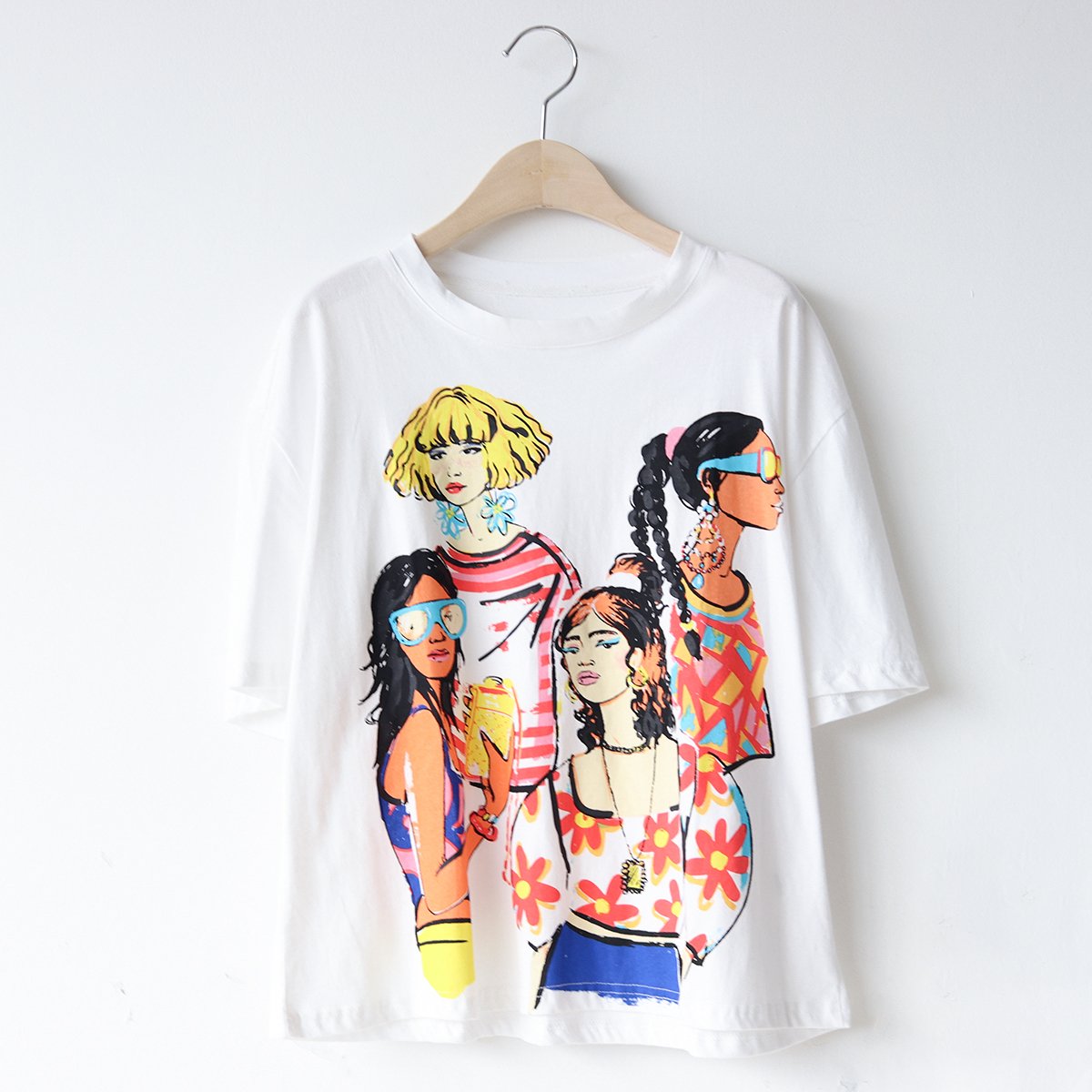 サンプルSALE】ポップイラストTシャツ[Sample53] | natural mist