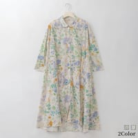 フラワー総柄フレアワンピース

[41416403]natural mist