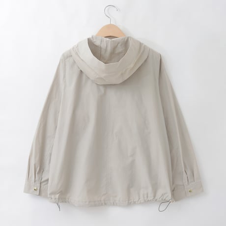 【洗える】立体タックフーディーブルゾン  [41714447]natural mist