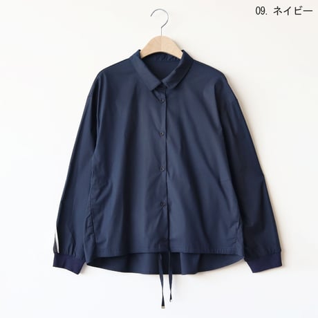 バックラインアクセントシャツ[61713707]naturalmist