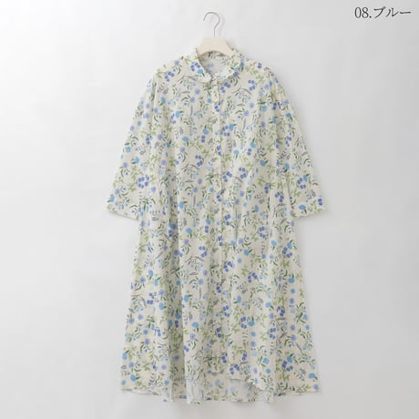 フラワー総柄フレアワンピース

[41416403]natural mist