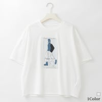 スパンコールガールプリントTシャツ

[30111579]natural mist