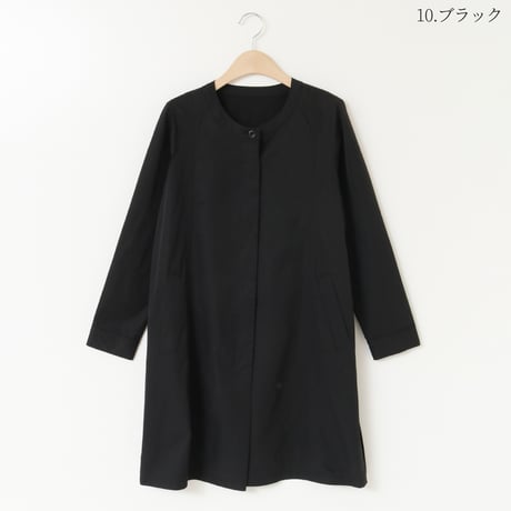 バックセンタープリーツミドル丈コート[71214266]natural mist