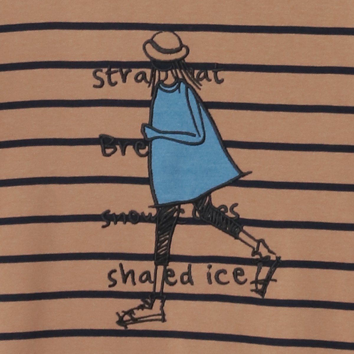 ロージーモンスター　ロゴ刺繍　ボーダーカットソー ロージーモンスター ロゴ刺繍 ボーダーカットソー Amazon.co.jp